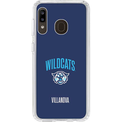 Villanova University Wildcats Galaxy A20 Clear Case
