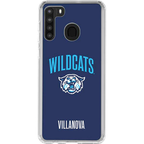 Villanova University Wildcats Galaxy A21 Clear Case