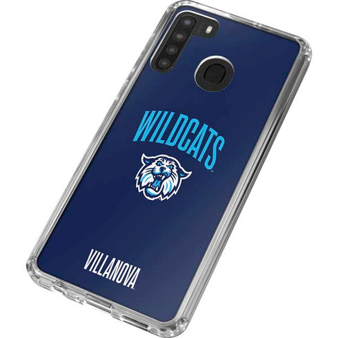 Villanova University Wildcats Galaxy A21 Clear Case