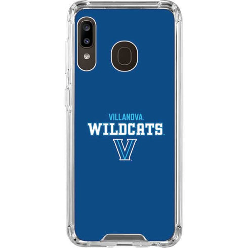 Villanova University Wildcats Galaxy A30 Clear Case