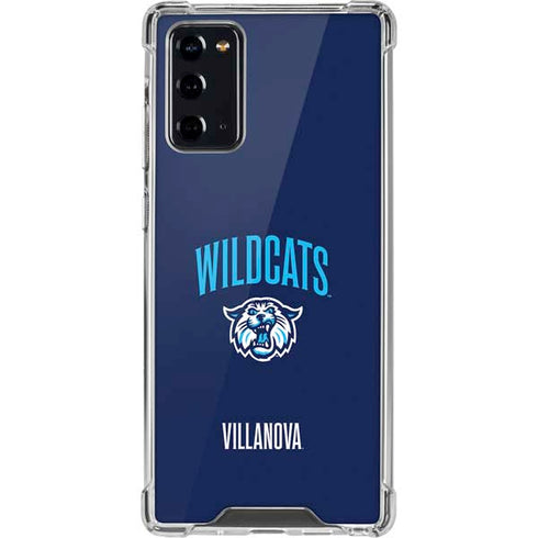 Villanova University Wildcats Galaxy Note20 5G Clear Case