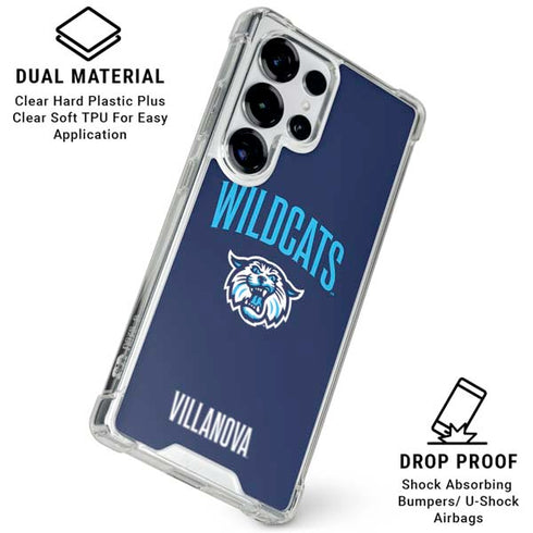 Villanova University Wildcats Galaxy S25 Ultra Clear Case