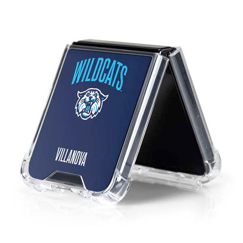 Villanova University Wildcats Galaxy Z Flip5 5G Clear Case