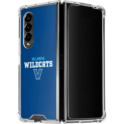 Villanova University Wildcats Galaxy Z Fold4 5G Clear Case