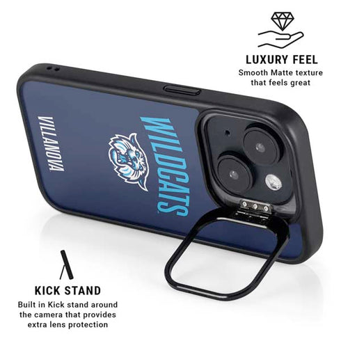 Villanova University Wildcats iPhone 15 Plus Kickstand Case