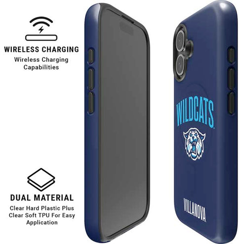 Villanova University Wildcats iPhone 16 Magsafe Impact Case
