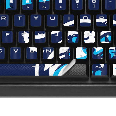 Villanova University Wildcats K95 RGB PLATINUM Mechanical Gaming Keyboard Skin