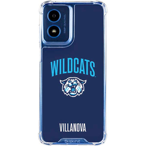 Villanova University Wildcats Moto G 5G (2024) Clear Case