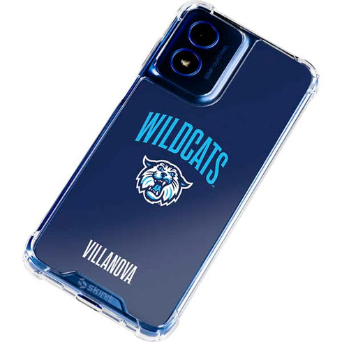 Villanova University Wildcats Moto G 5G (2024) Clear Case