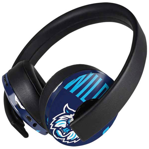 Villanova University Wildcats PlayStation 4 Gold Wireless Headset Skin