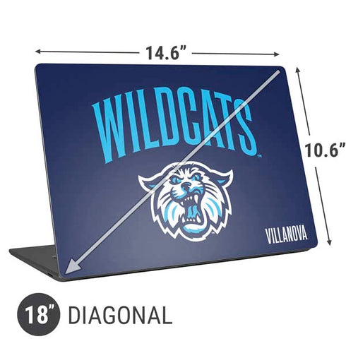 Villanova University Wildcats Universal Laptop 18in (14.6 x 10.6in) Skin