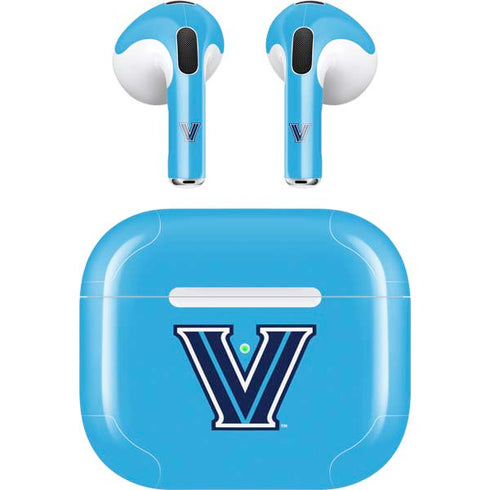 Villanova University Wildcats V Large Apple AirPods (3rd Gen 2021) Skin