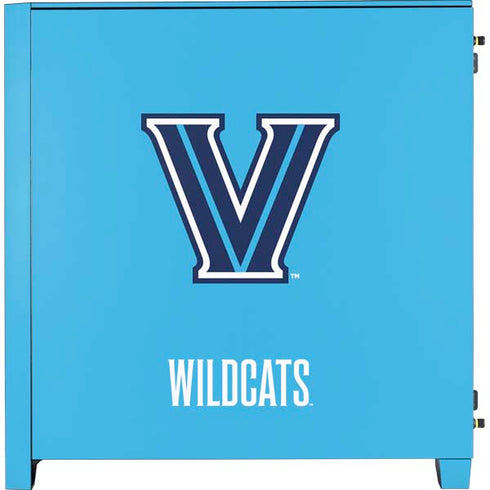 Villanova University Wildcats V Large Corsair 4000D Tempered Glass Mid-Tower ATX Case Skin