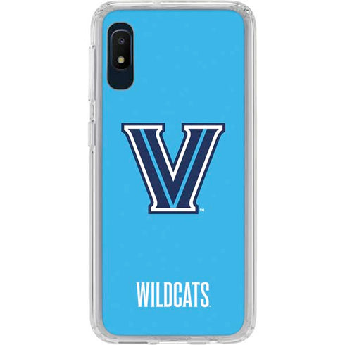 Villanova University Wildcats V Large Galaxy A10e Clear Case