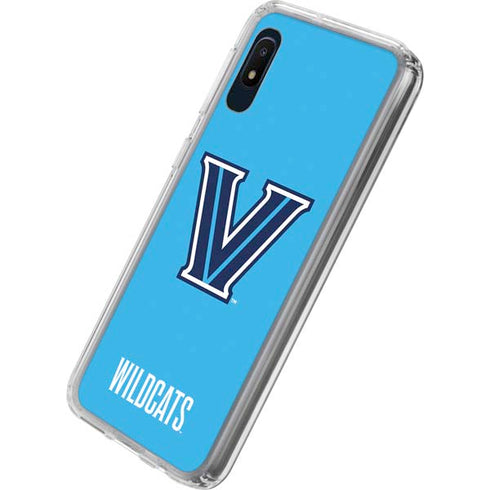 Villanova University Wildcats V Large Galaxy A10e Clear Case