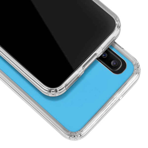 Villanova University Wildcats V Large Galaxy A20 Clear Case