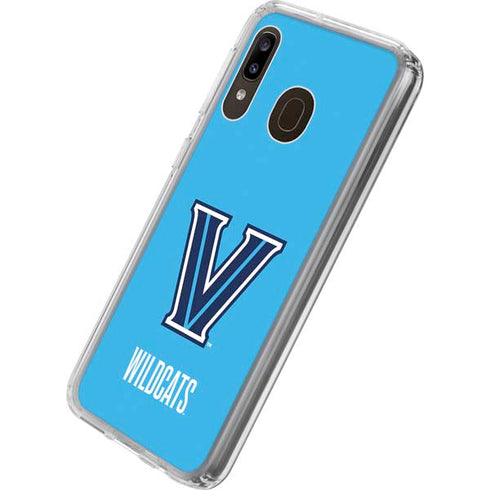 Villanova University Wildcats V Large Galaxy A20 Clear Case