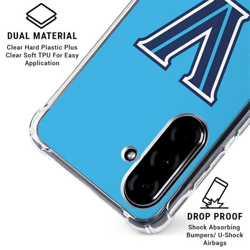 Villanova University Wildcats V Large Galaxy A36 5G Clear Case