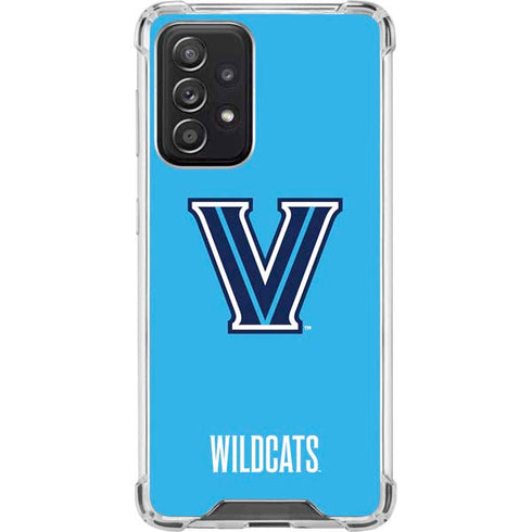 Villanova University Wildcats V Large Galaxy A52 5G Clear Case