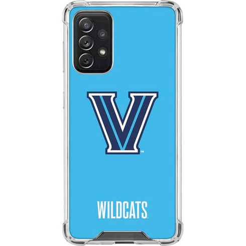Villanova University Wildcats V Large Galaxy A72 5G Clear Case