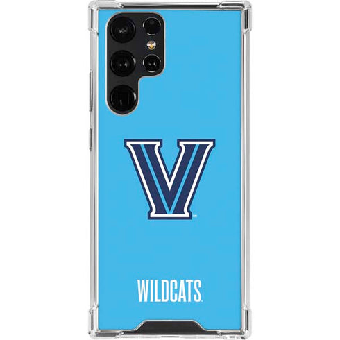 Villanova University Wildcats V Large Galaxy S22 Ultra Clear Case