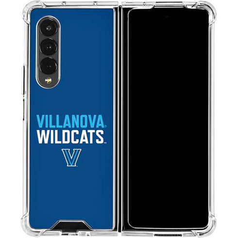 Villanova University Wildcats V Large Galaxy Z Fold4 5G Clear Case