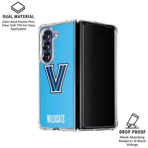 Villanova University Wildcats V Large Galaxy Z Fold6 Clear Case