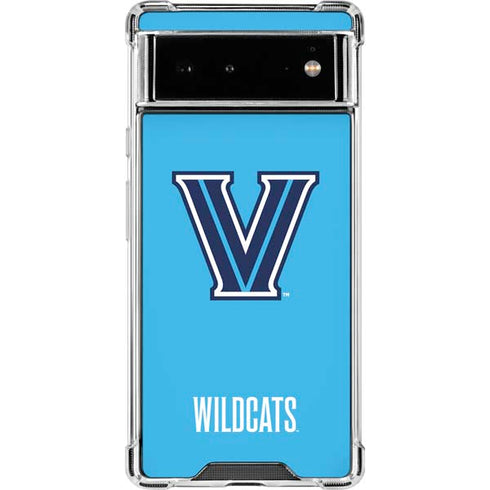 Villanova University Wildcats V Large Google Pixel 6 Clear Case