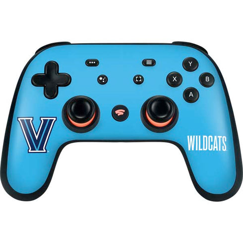 Villanova University Wildcats V Large Google Stadia Controller Skin
