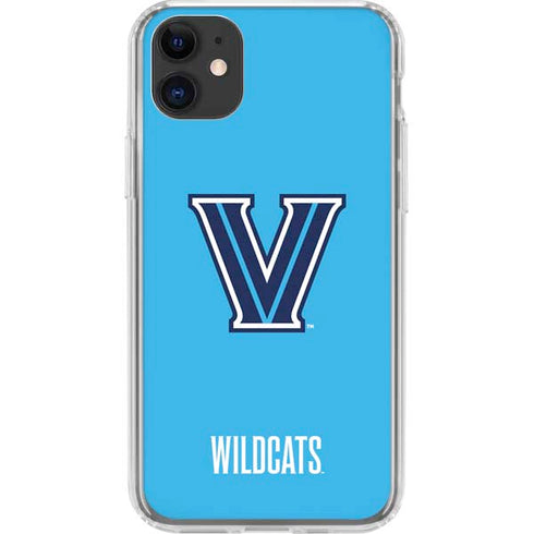 Villanova University Wildcats V Large iPhone 11 Clear Case