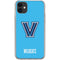 Villanova University Wildcats V Large iPhone 11 Clear Case