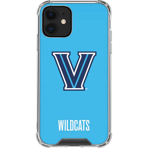 Villanova University Wildcats V Large iPhone 12 Clear Case