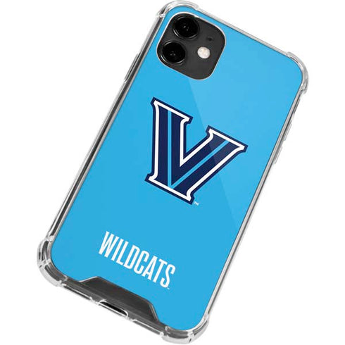 Villanova University Wildcats V Large iPhone 12 Clear Case