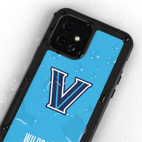 Villanova University Wildcats V Large iPhone 12 Waterproof Case