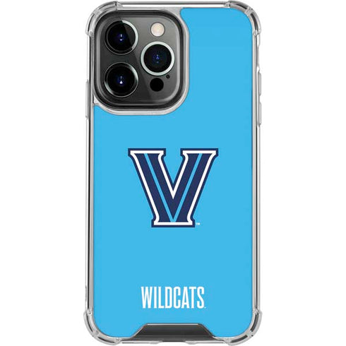 Villanova University Wildcats V Large iPhone 14 Pro Clear Case