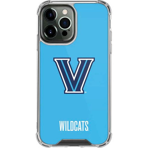Villanova University Wildcats V Large iPhone 14 Pro Max Clear Case