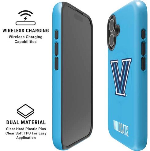Villanova University Wildcats V Large iPhone 16 Magsafe Impact Case