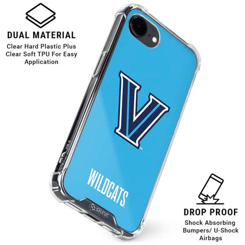 Villanova University Wildcats V Large iPhone 16e Clear Case