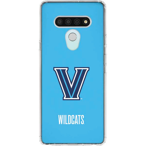 Villanova University Wildcats V Large LG Stylo 6 Clear Case