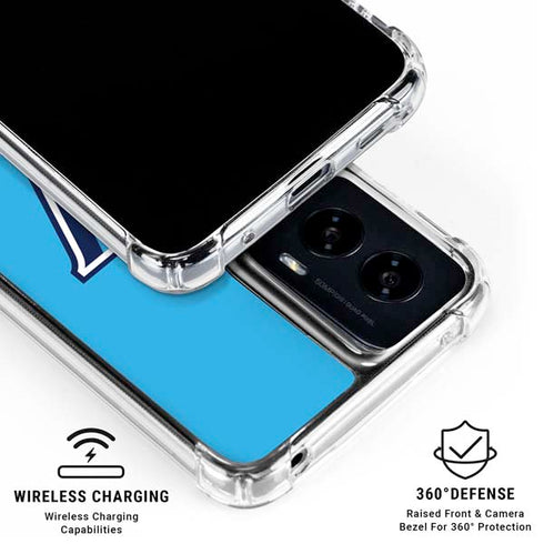 Villanova University Wildcats V Large Moto G Power 5G (2024) Clear Case