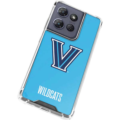 Villanova University Wildcats V Large Moto G Power 5G (2025) Clear Case