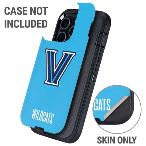 Villanova University Wildcats V Large Otterbox Defender iPhone Skin