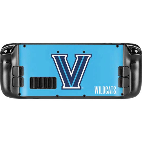 Villanova University Wildcats V Large Steam Deck Handheld Gaming Computer OLED Skin
