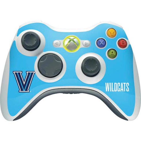 Villanova University Wildcats V Large Xbox 360 Wireless Controller Skin