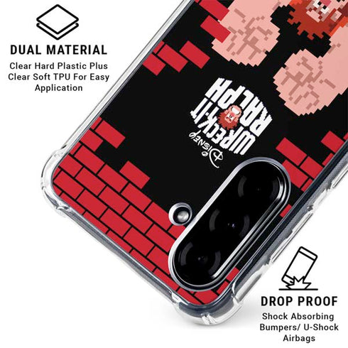 Disney Wreck-it Ralph Vintage Arcade Galaxy A36 5G Clear Case
