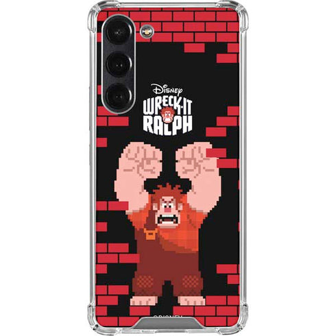 Disney Wreck-it Ralph Vintage Arcade Galaxy S24 FE Clear Case