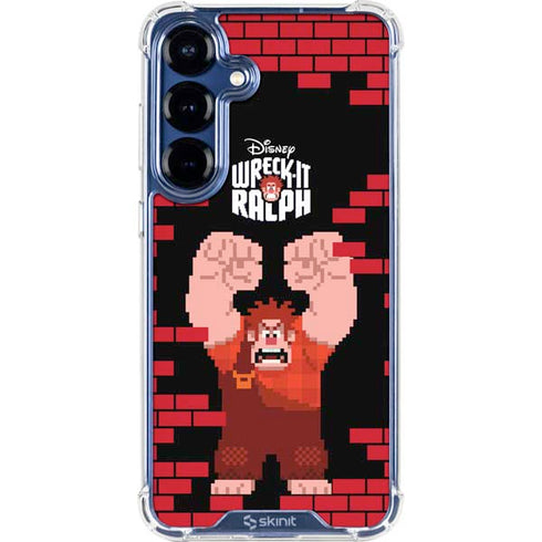 Disney Wreck-it Ralph Vintage Arcade Galaxy S25 FE Clear Case