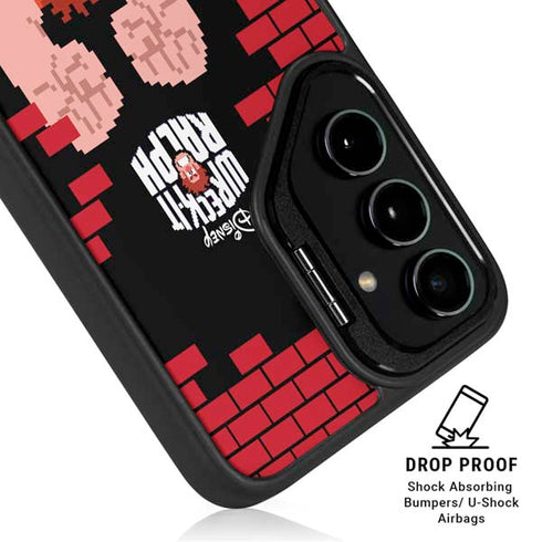 Disney Wreck-it Ralph Vintage Arcade Galaxy S25 FE Kickstand Case