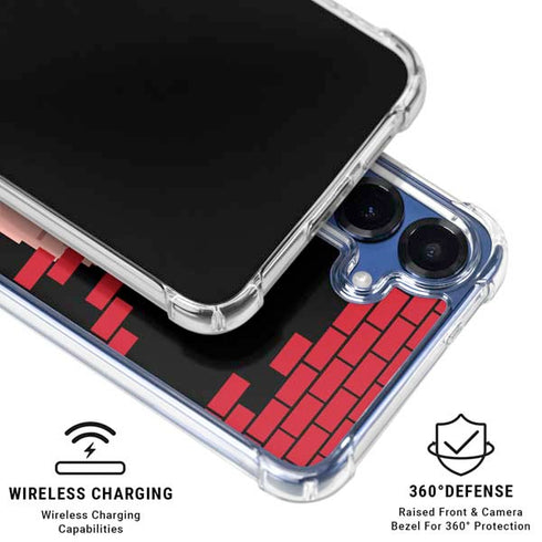 Disney Wreck-it Ralph Vintage Arcade Galaxy S25 Plus Clear Case