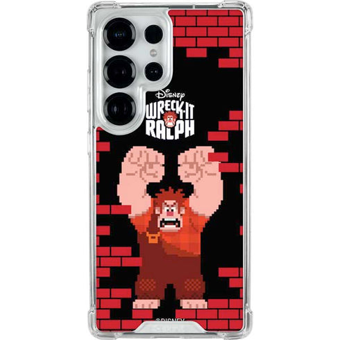 Disney Wreck-it Ralph Vintage Arcade Galaxy S25 Ultra Clear Case